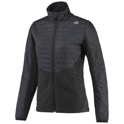 Купить Куртка женская Outdoor Combed Fleece, черная с нанесением