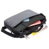 Купить Сумка для ноутбука Qibyte Laptop Bag, темно-серая с черными вставками с нанесением логотипа