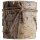 Купить Свеча Birch Bark, средняя с нанесением логотипа