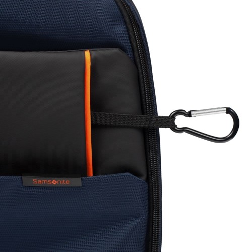 Купить Рюкзак для ноутбука Qibyte Laptop Backpack, синий с черными вставками с нанесением логотипа