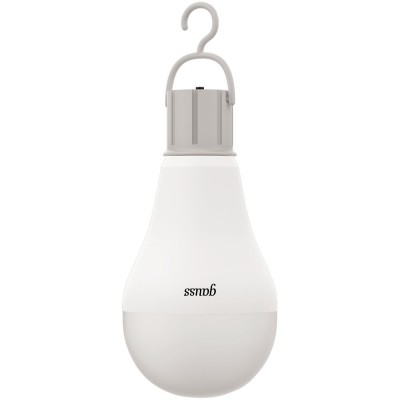 Купить Аккумуляторная лампа Gauss LED A60, теплый свет с нанесением логотипа