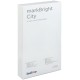 Купить Аккумулятор с подсветкой markBright City, 10000 мАч, синий с нанесением логотипа