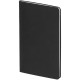 Купить Блокнот Twill, черный с нанесением логотипа