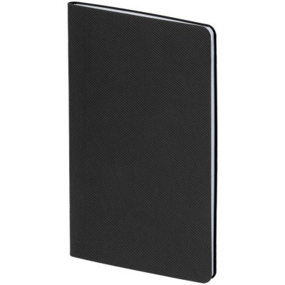 Купить Блокнот Twill, черный с нанесением