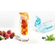 Купить Бутылка для воды Flavour It 2 Go, оранжевая с нанесением логотипа