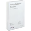 Купить Аккумулятор с подсветкой markBright Town, 5000 мАч, черный с нанесением логотипа