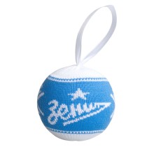 Шар новогодний «Зенит», голубой