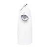 Купить Рубашка поло женская Practice Women 270, белая с темно-синим с нанесением логотипа