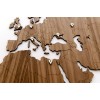 Купить Деревянная карта мира World Map Wall Decoration Exclusive, орех с нанесением логотипа