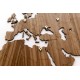 Купить Деревянная карта мира World Map Wall Decoration Exclusive, орех с нанесением логотипа