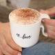 Купить Кружка Love, белая с нанесением логотипа