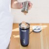 Купить Стакан для охлаждения напитков Iced Coffee Maker, голубой с нанесением логотипа