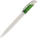 Купить Ручка шариковая Bio-Pen, белая с зеленым с нанесением логотипа