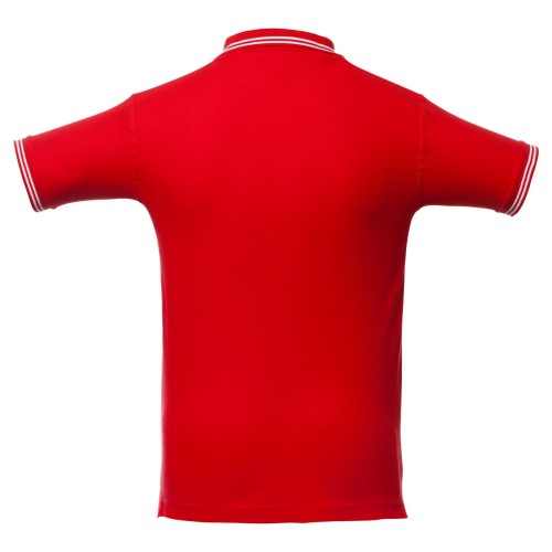 Купить Рубашка поло Virma Stripes, красная с нанесением логотипа Купить Рубашка поло Virma Stripes, красная с нанесением логотипа