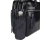 Купить Сумка мужская для ноутбука Piquadro Blue Square, черная с нанесением логотипа