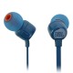 Купить Наушники JBL Tune 110, синие с нанесением логотипа