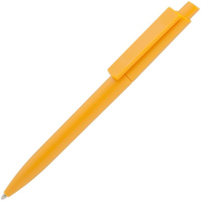 Купить Ручка шариковая Crest, оранжевая с нанесением