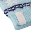 Купить Сенсорные перчатки Snowflake, голубые с нанесением логотипа