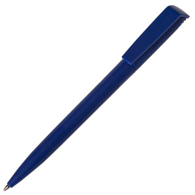 Купить Ручка шариковая Flip, темно-синяя с нанесением