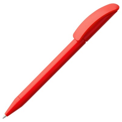 Купить Ручка шариковая Prodir DS3 TPP, красная с нанесением логотипа