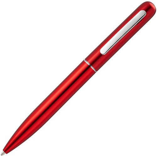 Купить Ручка шариковая Scribo, красная с нанесением логотипа