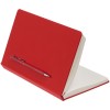 Купить Ежедневник Magnet Shall с ручкой, красный с нанесением логотипа