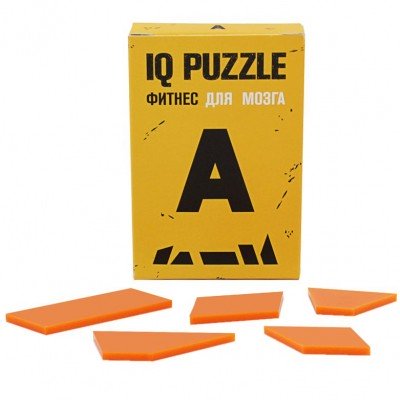 Купить Головоломка IQ Puzzle Letter А с нанесением