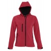 Купить Куртка женская с капюшоном Replay Women, красная с нанесением логотипа