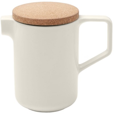 Купить Чайник Riposo, белый с нанесением логотипа