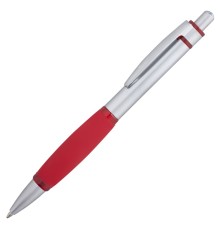 Ручка шариковая Boomer, с красными элементами