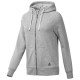 Купить Толстовка женская Elements French Terry Full Zip, серая с нанесением логотипа