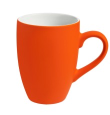 Кружка Best Morning c покрытием софт-тач, оранжевая