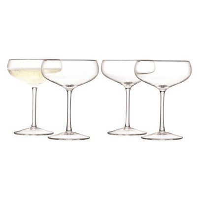 Купить Набор малых бокалов для шампанского Wine Saucer с нанесением