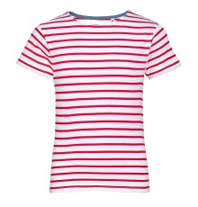Футболка детская MILES KIDS белая с красным