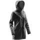 Купить Дождевик женский Squall, черный с нанесением логотипа