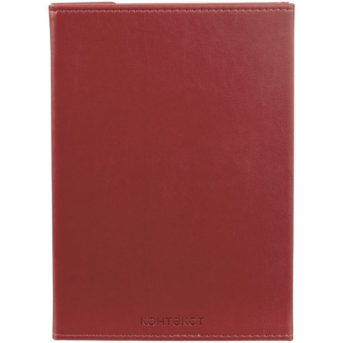 Купить Ежедневник Flap, ver.2, недатированный, красный с нанесением логотипа