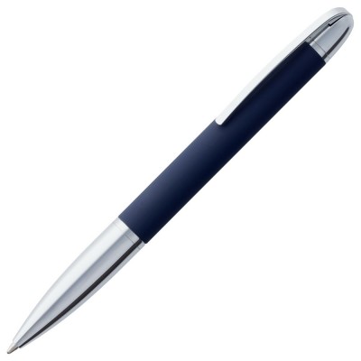 Купить Ручка шариковая Arc Soft Touch, синяя с нанесением