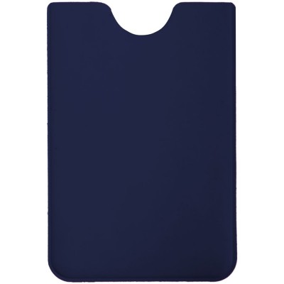 Купить Чехол для карточки Dorset, синий с нанесением логотипа