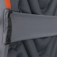 Купить Чехол для туристического коврика Quilted V Sheet, серо-оранжевый с нанесением логотипа