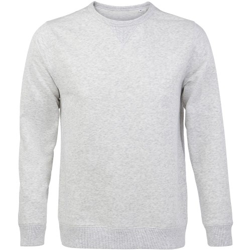 Купить Толстовка унисекс Sully, светло-серый меланж с нанесением логотипа