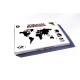 Купить Деревянная карта мира World Map Wall Decoration Large, коричневая с нанесением логотипа