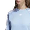 Купить Толстовка женская TRF Crew, голубая с нанесением логотипа