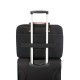 Купить Сумка для ноутбука Sideways Laptop Bag, черная с серым с нанесением логотипа