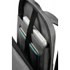 Купить Рюкзак для ноутбука Qibyte Laptop Backpack, темно-серый с черными вставками с нанесением логотипа