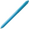 Купить Ручка шариковая Hint, голубая с нанесением логотипа