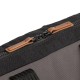 Купить Сумка для ноутбука Sideways Laptop Bag, черная с серым с нанесением логотипа