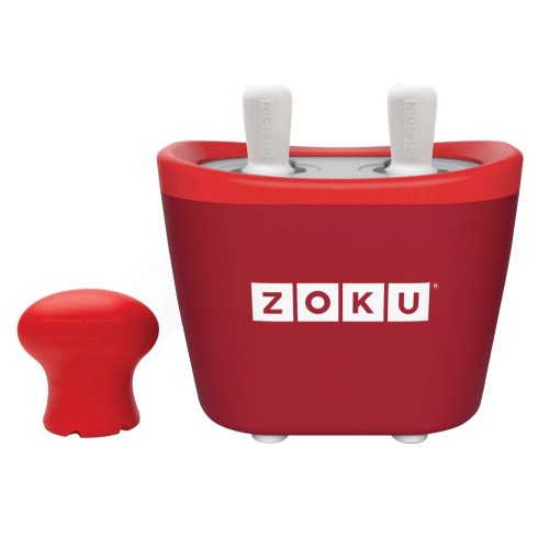 Купить Набор для приготовления мороженого Duo Quick Pop Maker, красный с нанесением логотипа
