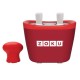 Купить Набор для приготовления мороженого Duo Quick Pop Maker, красный с нанесением логотипа