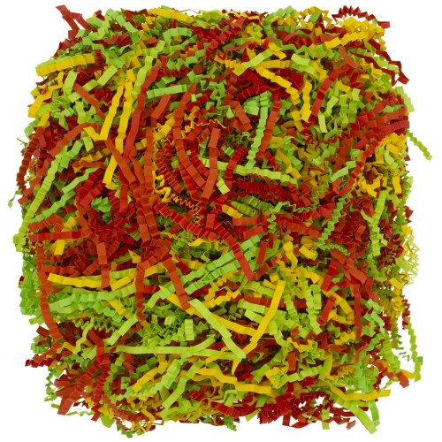 Купить Бумажный наполнитель Chip Mix, красный, желтый, зеленый с нанесением логотипа