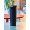 Купить Термостакан fixMug, черный с нанесением логотипа